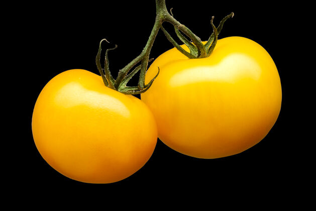 农业一堆美味的黄色西红柿蔬菜分支有机