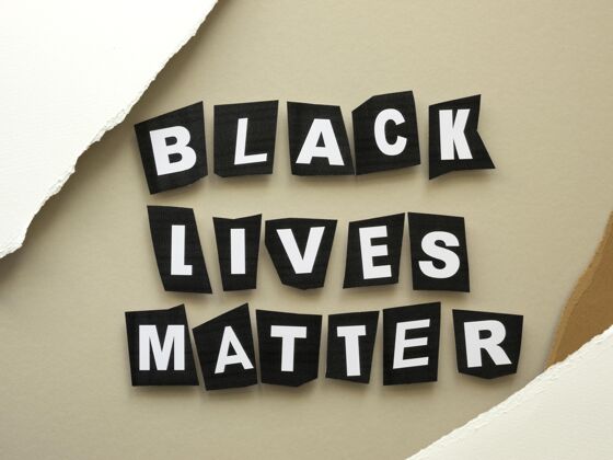水平黑人生命要紧的消息种族主义以上视图运动
