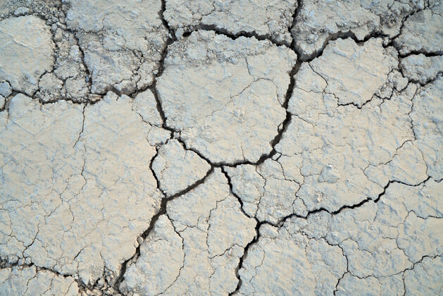 裂缝上图是大片分裂的土壤干裂纹理的概念结构粘土沙漠