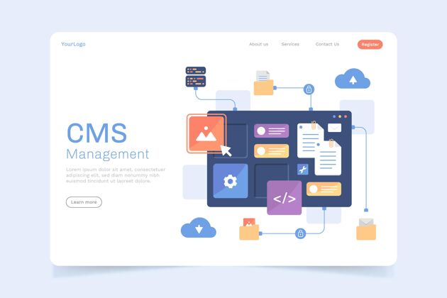 Cms平面cms内容登录页样式技术设计登录页