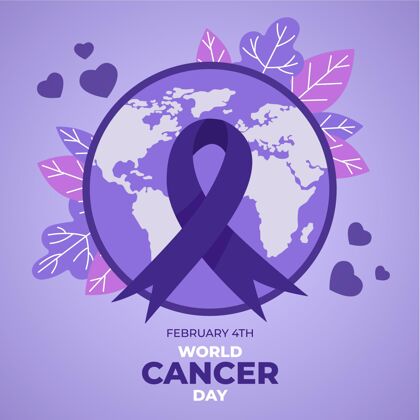 团结世界癌症日设计希望日