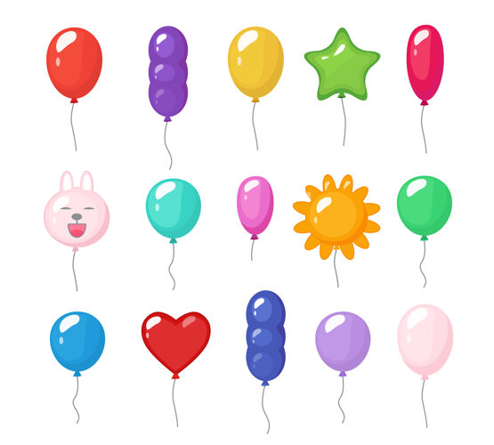 明星卡通气球喜庆的娱乐明亮的反光彩色物品闪亮的飞行玩具党橡胶气球闪亮字符串礼物