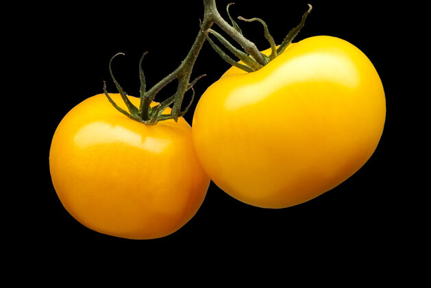 番茄一堆美味的黄色西红柿蔬菜食品烹饪