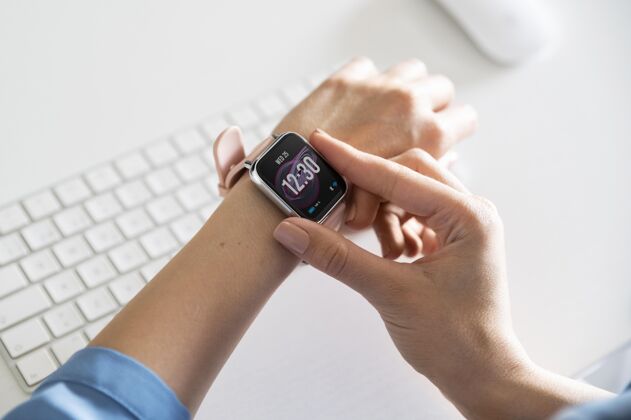 技术使用smartwatch特写手自动化特写生活方式