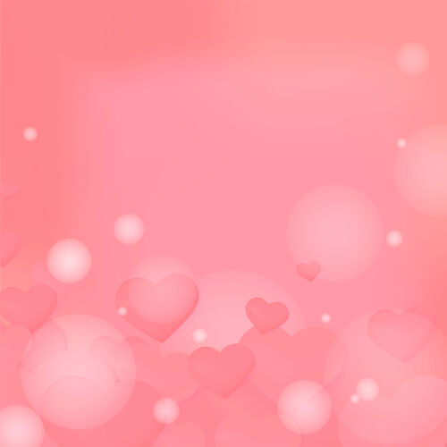背景粉色心形泡泡图案背景心形图案心形墙纸浪漫