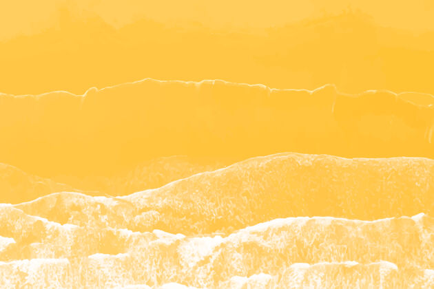 几何鸟瞰橙色海滩纹理背景孟菲斯背景