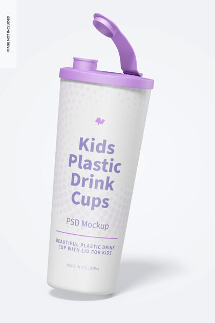 孩子儿童塑料饮料杯盖模型瓶子果汁塑料