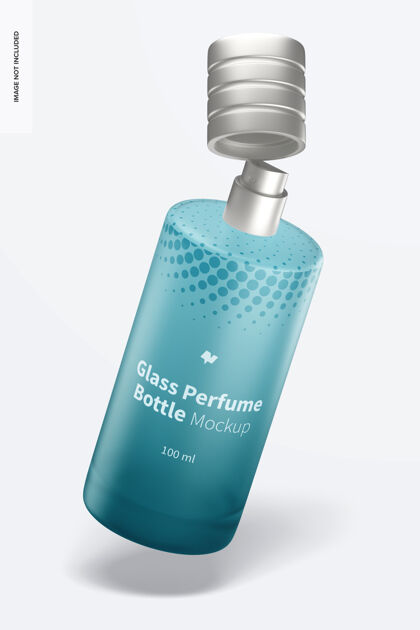 瓶子100毫升玻璃香水瓶模型 下降玻璃香水香水