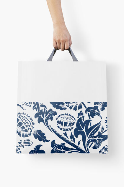 购物袋购物袋模型设计特写顾客购物精品店