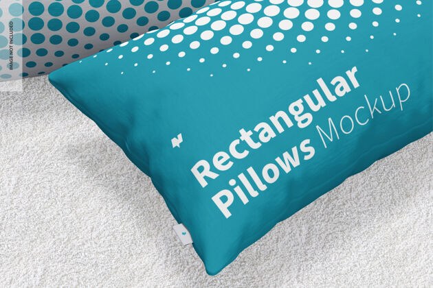 扶手椅长方形枕头模型 特写枕头品牌模型