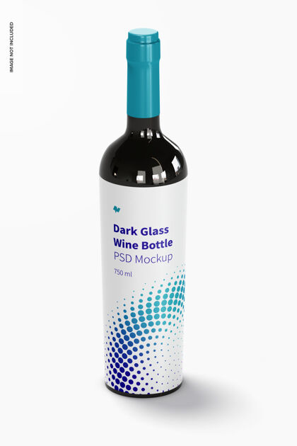 瓶子黑玻璃酒瓶模型葡萄酒玻璃瓶葡萄酒瓶