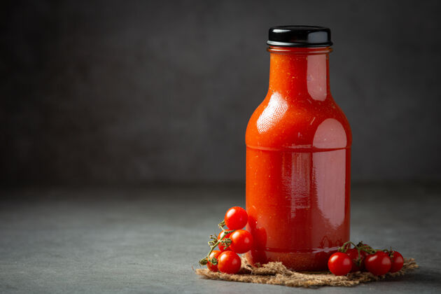 园艺新鲜番茄汁准备好了咖喱蔬菜抗氧化剂