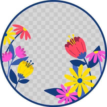 社交手绘花卉脸谱框架网站花卉网络