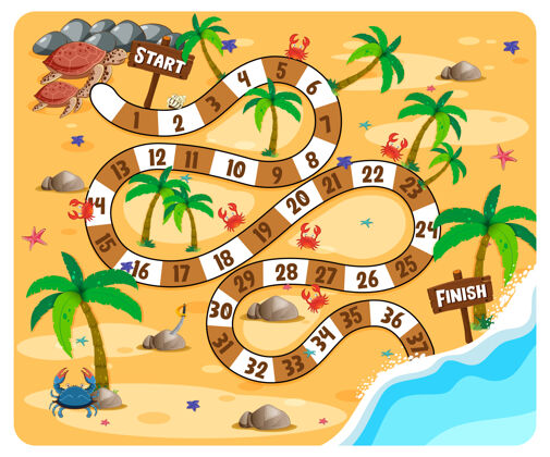 胸部路径板游戏海滩主题沙子标志游戏