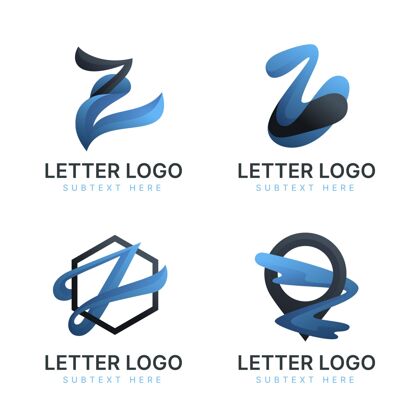公司标识Gradient#zletter标志系列品牌商业标志