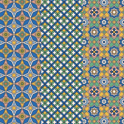图案平面装饰阿拉伯图案收藏阿拉伯平面设计图案