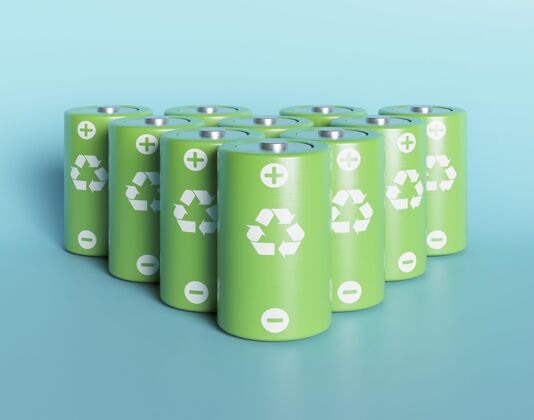 环保3d回收电池保护自然3d电池