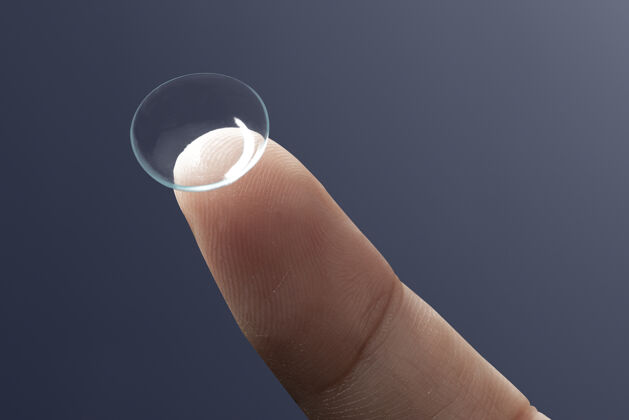 技术智能隐形眼镜指尖新技术塑料镜头解决方案瞳孔