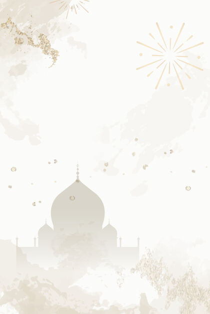 宗教排灯节图案背景光印度节日