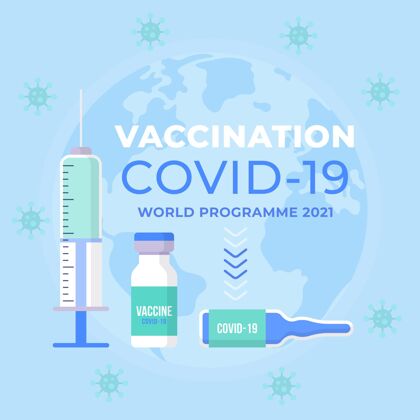 流感平面设计covid19危险检疫预防