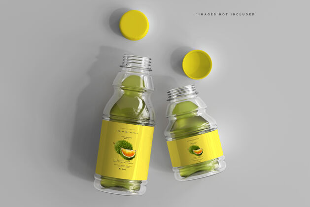 苏打水饮料瓶模型产品品牌果汁