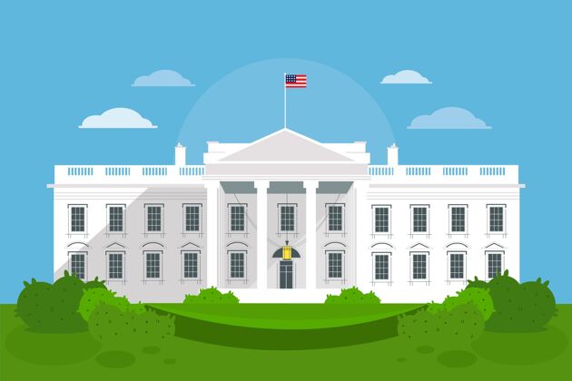 住宅白宫平面图房子美国白宫
