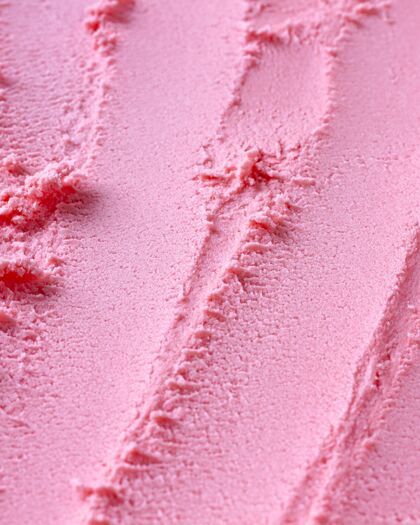 凉爽顶视图单色冰淇淋甜点平面图可口