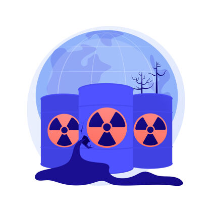 电力放射性污染抽象概念危险产品危险
