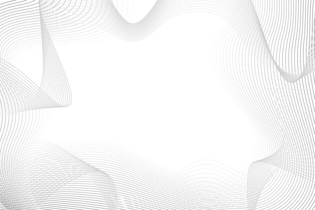 优雅白色背景与抽象线复制空间简约光线抽象