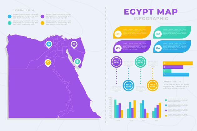 埃及平面埃及地图信息图埃及地图信息图信息