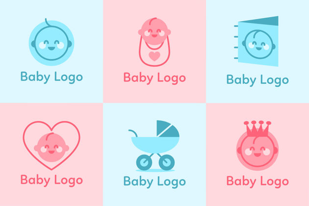 符号婴儿标志系列企业商标收藏品牌