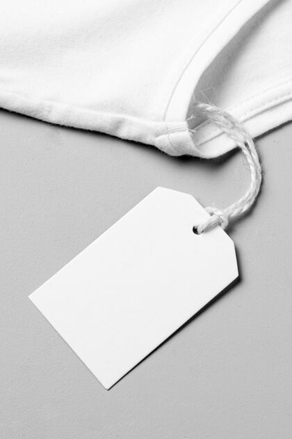 产品衣服尺寸白色模拟高视野和白色毛巾绳子模型销售