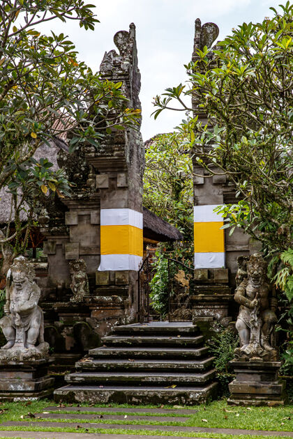 亚洲巴厘传统寺庙巴厘印度教宗教印度皇家目的地